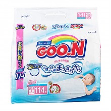 京东商城 日本大王(GOO.N) 维E系列 婴儿纸尿裤 大增量 新生儿NB114片(0-5kg) 原装进口 *4件 261.14元（合65.29元/件）