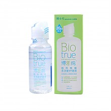 京东商城 BAUSCH+LOMB 博士伦 博乐纯 隐形眼镜护理液 60ml 1元