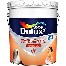 京东商城 dulux 多乐士 A890 第二代五合一净味 内墙乳胶漆 油漆涂料 墙面漆白色18L 729元