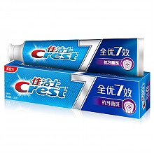 京东商城 Crest 佳洁士 全优7效 抗牙菌斑  牙膏 120g 14.5元（可199-100）