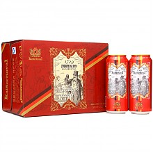 京东商城 1729 凯撒原樽（KAI SA YUAN ZUN）12° 黑啤酒 听罐装500ml*12听整箱装 39.9元