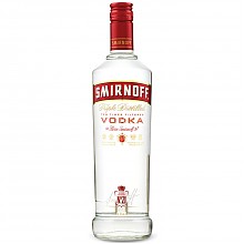 京东商城 Smirnoff 斯米诺（红）伏特加 750ml 49元，可3件8折