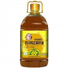 京东商城 老榨坊四川纯正菜籽油 非转基因 食用油5L 39.9元