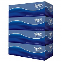京东商城 得宝(Tempo) 纸巾 盒装3层加厚4盒*90抽 天然无味 24.15元