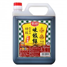 京东商城 厨邦 味极鲜酱油 生抽 黄豆酿造美味鲜酱油调味品1.43L *7件 54.3元（合7.76元/件）