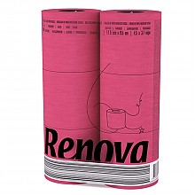 京东商城 瑞诺瓦之爱( Renova) 檀香卷纸 实用装北极光粉3层140节*6卷 葡萄牙进口 69元