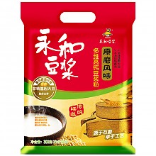 京东商城 永和豆浆 原磨风味 多维高钙豆浆粉 300g（30g*10小包） *2件 11.8元（需用券，合5.9元/件）