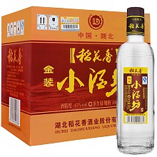 京东商城 稻花香 金装小酒坊45度 整箱装 500ml*12瓶 60元