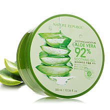 京东商城 自然共和国 Nature Republic芦荟胶舒缓保湿凝胶300ml（约300g）进口补水保湿舒缓晒后修复面膜 39元