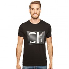 6PM Calvin Klein Illusion CK Logo 男士T恤 $17.99（转运到手约￥208）