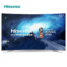 京东商城 海信（Hisense）LED55EC780UC 55英寸 曲面4K智能平板电视 HDR动态显示 64位14核处理 4188元