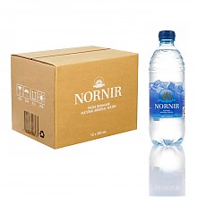 京东商城 丹麦进口 诺伦（NORNIR）天然矿泉水500ml*12瓶 饮用水 整箱装 59元