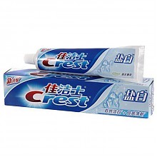 京东商城 佳洁士(Crest) 盐白牙膏(清凉薄荷香型)90g(天然盐 洁白牙齿  防蛀)（新旧包装随机发货） 3.9元