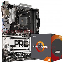 京东商城 华擎AB350 PRO4主板 +锐龙 AMD Ryzen 5 1600X  CPU主板套装 2298元