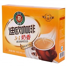 京东商城 迪欧咖啡（DIO）奶香 速溶即溶咖啡饮品 30条/盒 450g *6件 99元（合16.5元/件）