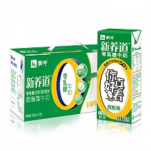 京东商城 7号10点：蒙牛 新养道 零乳糖牛奶（低脂型）250ml*12 礼盒装 29.9元