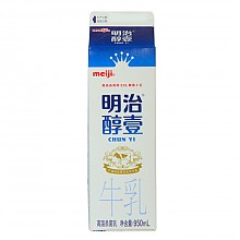 京东商城 明治（Meiji） 醇壹 牛奶 950ml 15.9元