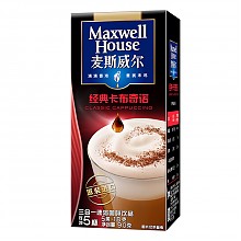 京东商城 Maxwell House 麦斯威尔 经典卡布奇诺咖啡 5条 90克 *2件 14.9元（合7.45元/件）