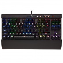京东商城 美商海盗船（USCorsair）Gaming系列 K65 LUX RGB 幻彩背光机械游戏键盘 黑色 红轴 799元