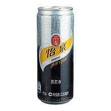 京东商城 怡泉苏打水330ML*24罐 整箱装 59元