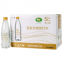 京东商城 5°C（HORIEN5°C）活力恩 克东天然苏打水PET 500ml/瓶*15 整箱 45.9元