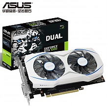 京东商城 华硕（ASUS）DUAL-GTX1050-2G 1354-1455MHz 2G/7008MHz 128bit GDDR5 PCI-E3.0显卡 899元