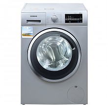 京东商城 西门子(SIEMENS) XQG80-WD12G4681W 8公斤 洗烘一体变频 滚筒洗衣机 LED显示屏 静音 热风除菌（银色） 4598元