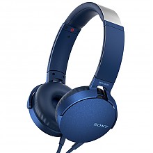 京东商城 索尼（SONY）MDR-XB550AP 重低音立体声耳机 头戴式 蓝色 239元