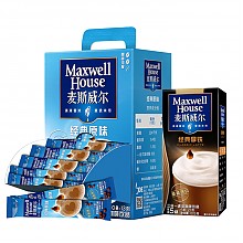 京东商城 麦斯威尔原味速溶咖啡100条盒装 （1.3KG/盒） 69.9元