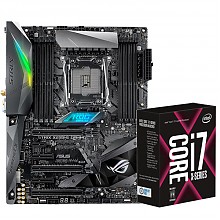 京东商城 ASUS 华硕 ROG STRIX X299-E GAMING主板 WIFI（X299/LGA 2066）+英特尔 Intel 酷睿六核i7-7800X CPU处理器 6898元（需领券）