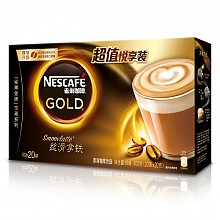 京东商城 雀巢咖啡(Nescafe)金牌丝滑拿铁20gX20条 *8件 99元（需用券，合12.38元/件）