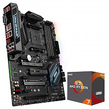 京东商城 锐龙 AMD Ryzen 7 1700X 处理器8核AM4接口 3.6GHz 盒装+X370 GAMING PRO CARBON主板 CPU主板套装 3649元