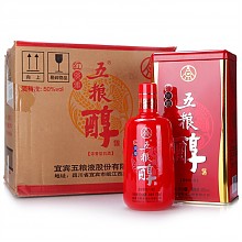 京东商城 五粮醇 红淡雅 白酒 50度 500ml*6瓶 209元（需用券）