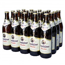 京东商城 德国进口 百帝王 （Benediktiner）小麦啤酒 500ml*20瓶 整箱装 120元