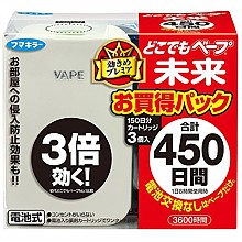 京东商城 VAPE 未来 电子驱蚊器 450日 119元（219-100）