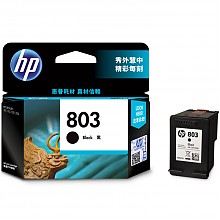 京东商城 惠普（HP）F6V21AA 803 黑色墨盒 （适用Deskjet1112 2132 1111 2131） 79元