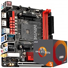 京东商城 华擎X370 Gaming-ITX/ac主板+锐龙 AMD Ryzen 5 1600  CPU主板套装 2548元（需用券）