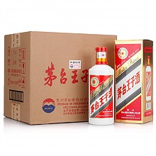 京东商城 茅台 王子 53度 整箱装白酒 500ml*6瓶 口感酱香型 598元