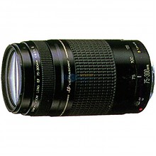 京东商城 佳能（Canon） EF 75-300mm f/4-5.6 III 远摄变焦镜头 1199元
