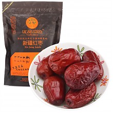 京东商城 新疆特产 优品本色 蜜饯 果干 和田红枣四星 400g/袋 *2件 27.8元（买一赠一），可199-100