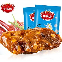 京东商城 牛头牌 卤汁牛肉干 五香味 100g 19.9元，可双重优惠至4.36元