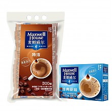 京东商城 麦斯威尔特浓速溶咖啡100条袋装 （1.3KG/袋）（新老包装交替） 79.9元