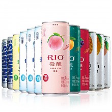 京东商城 锐澳（RIO）洋酒 鸡尾酒 预调酒 欢享全家福330ml*12罐 75元