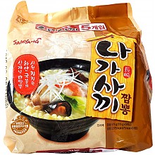 京东商城 韩国进口 三养Samyang 海鲜汤面5连包 115g*5 22.9元