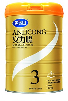 京东商城 完达山wondersun安力聪幼儿配方奶粉3段（1岁-3岁幼儿适用）900克 238元