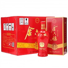 京东商城 金六福 喜结良缘 52度白酒 整箱装 500ml*6瓶 199元