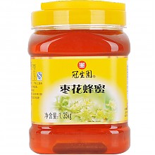 京东商城 冠生园 枣花蜂蜜1350g 58元