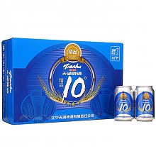 京东商城 限东北：tianhu 天湖 10度精品罐啤酒 330ml*24 24元