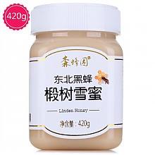 京东商城 森蜂园 蜂蜜 东北黑蜂椴树雪蜜420g *5件 50元（合10元/件）