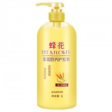 京东商城 京东PLUS会员  ：BEE & FLOWER 蜂花 柔顺营养护发素1L 15.5元